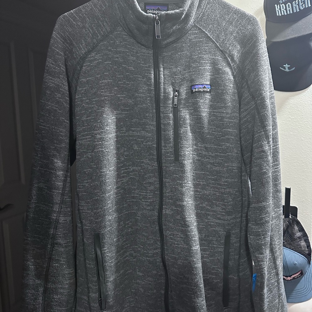 Patagonia Gray Full-Zip Jacket